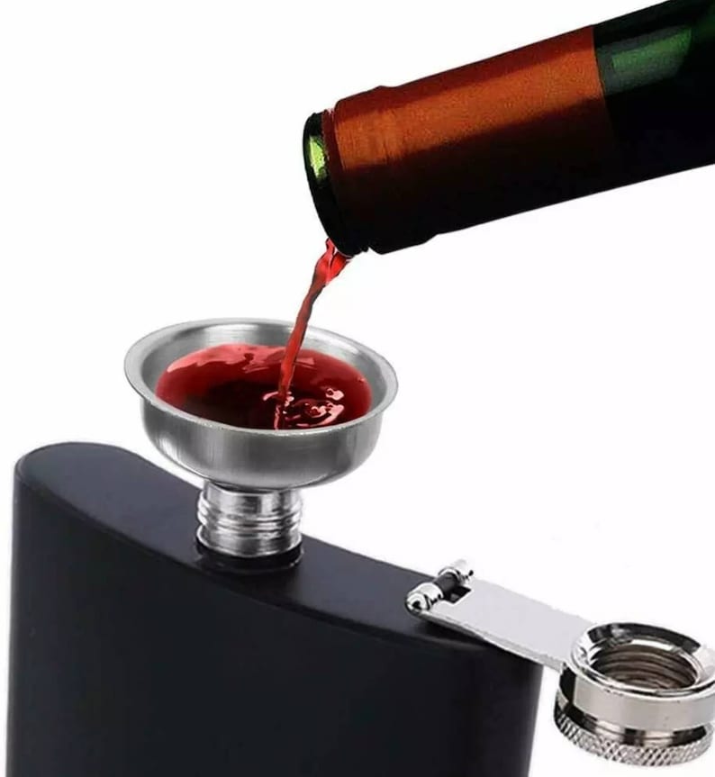 Personalised Engraved Hip Flask Wine Flask Groomsmen Hip Etsy UK