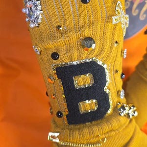 junk socks letter &quot;B&quot;