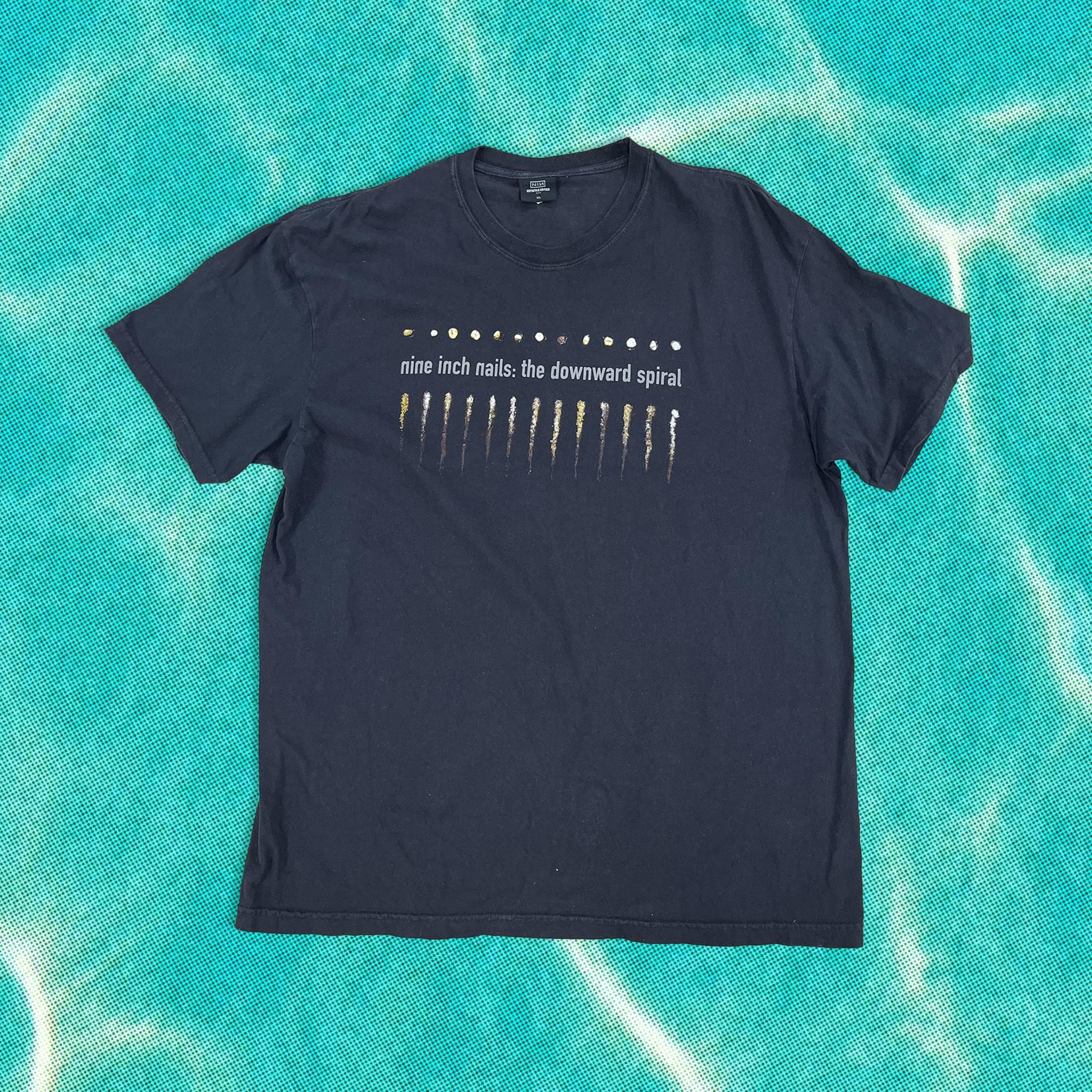 Nine Inch Nails Downward Spiral Tshirt - Etsy Nine Inch Nails Downward Spiral Tshirt - Etsy