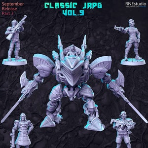 Classic JRPG Miniatures, Volume 9