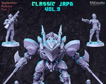 Classic JRPG Miniatures, Volume 9