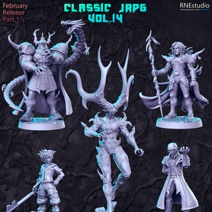 Classic JRPG Miniatures, Volume 14