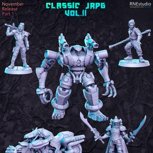 Classic JRPG Miniatures, Volume 11