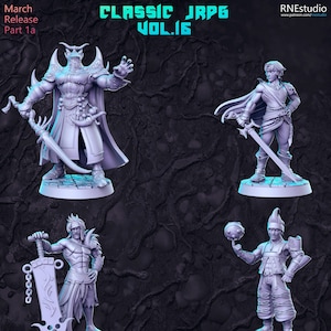 Classic JRPG Miniatures, Volume 15
