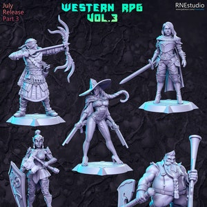 Western RPG Miniatures, Volume 3