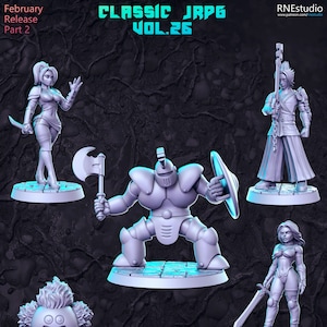 Classic JRPG Miniatures, Volume 26