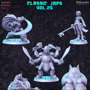 Classic JRPG Miniatures, Volume 25