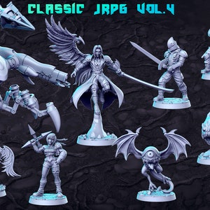 Classic JRPG Miniatures, Volume 4