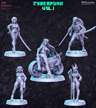 Supernatural Miniatures Vol.1 - Miniature In Resina Per Wargames, Horror/fantasy, Made In Spain