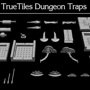 TrueTiles Modular Dungeon Tiles Accessories
