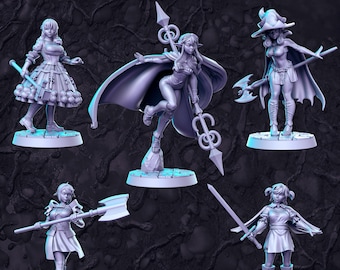 Classic JRPG Miniatures, Volume 36 [unicorn Overlord] - Etsy