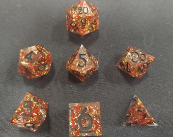 Resin Dice Set - Chinese New Year