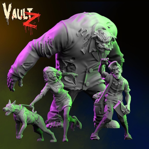 Vaultz Kids Next Door Zombie Outbreak! - Etsy