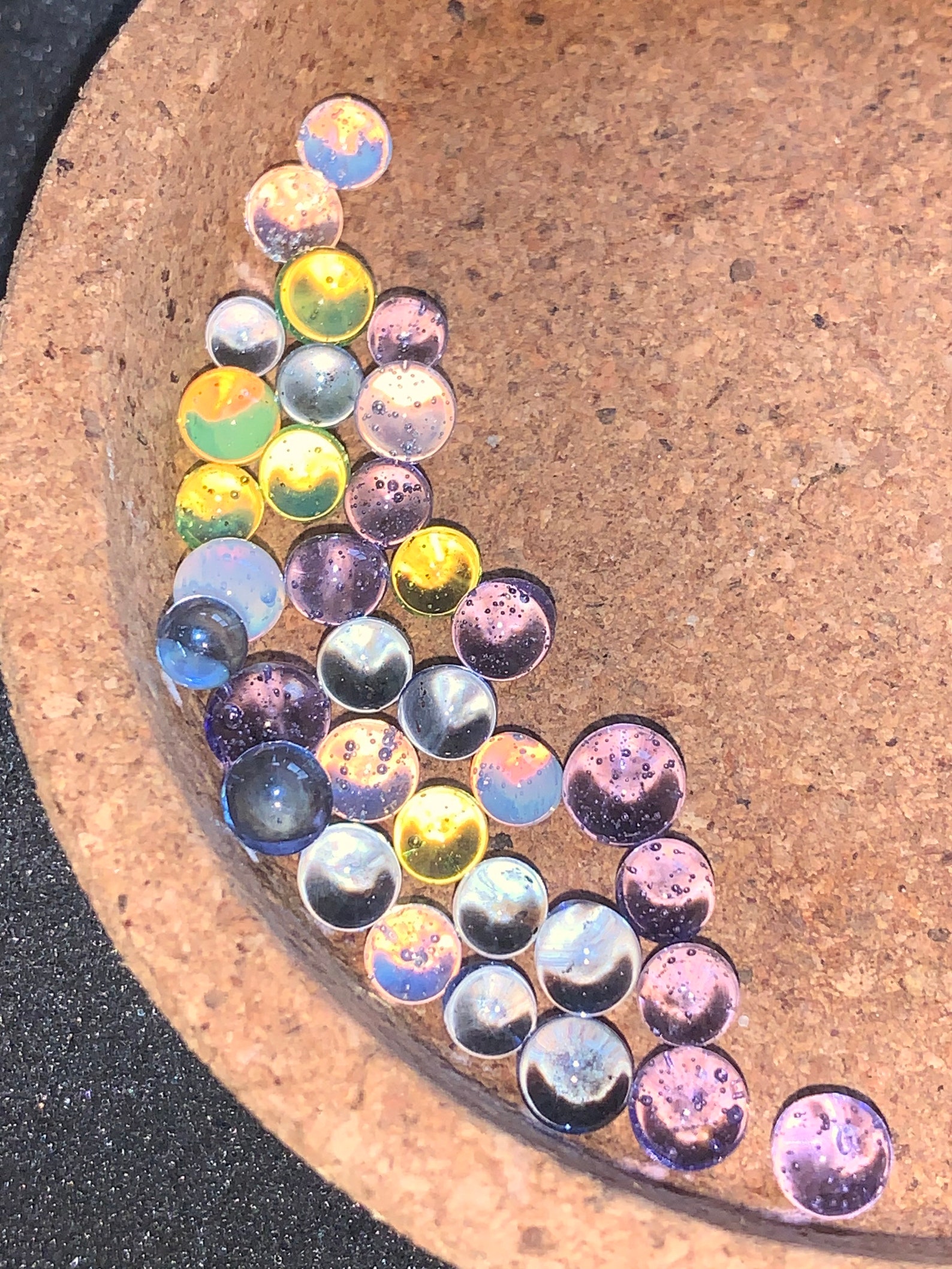 Terp Pearls colored boro individual Etsy