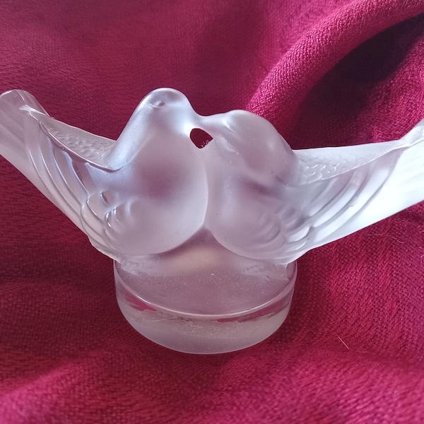 Lalique France Lovebirds