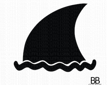 Download Shark Fin Svg Etsy