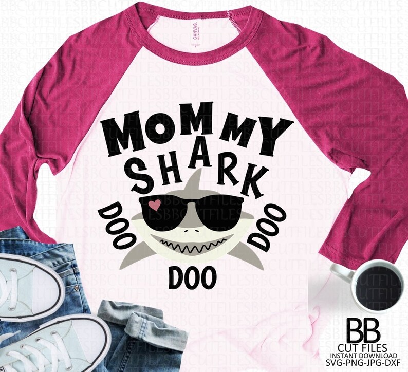Free Free 149 Mommy Shark Svg Free SVG PNG EPS DXF File