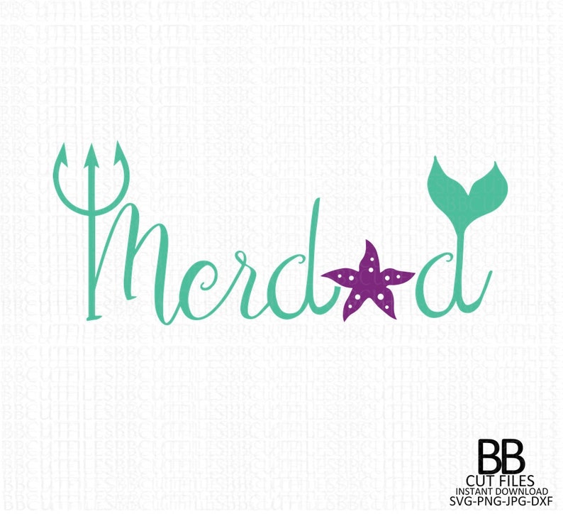 Download Merdad Svg Birthday Mermaid Svg Birthday Girl Svg Dxf Png ...