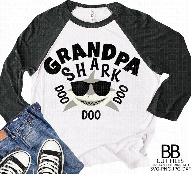 Free Free Grandpa Shark Svg 51 SVG PNG EPS DXF File