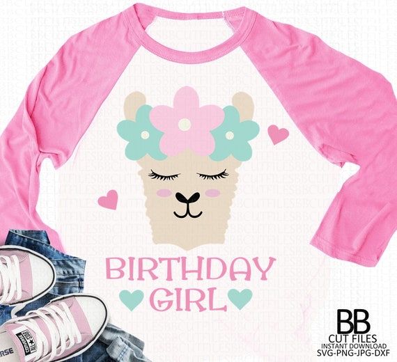 Download Llama Shirt Design Jpg Alpaca Svg Png Silhouette Cut File Cricut Cut File Dxf Llama Svg Llama Face Svg Llama Birthday Girl Svg Clip Art Art Collectibles