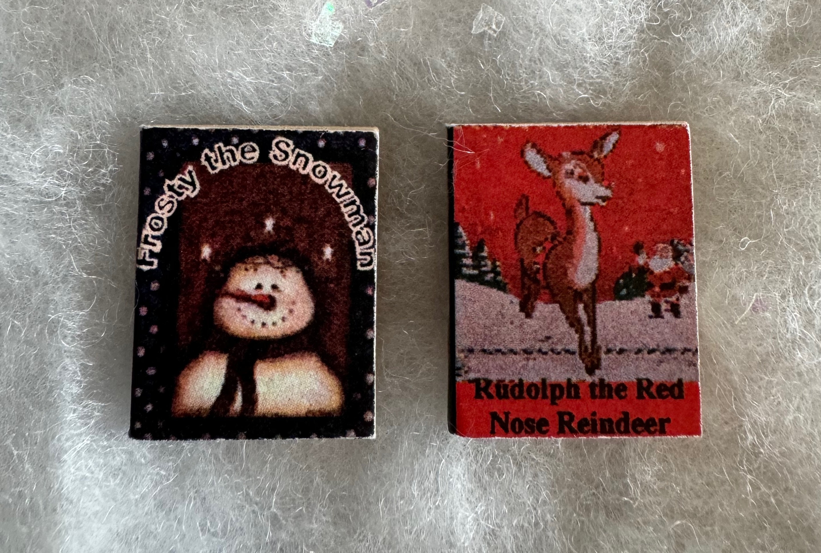 Two Miniature Christmas Storybooks, 