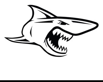 Shark svg,Instant Download,SVG, PNG, EPS, dxf, jpg digital download