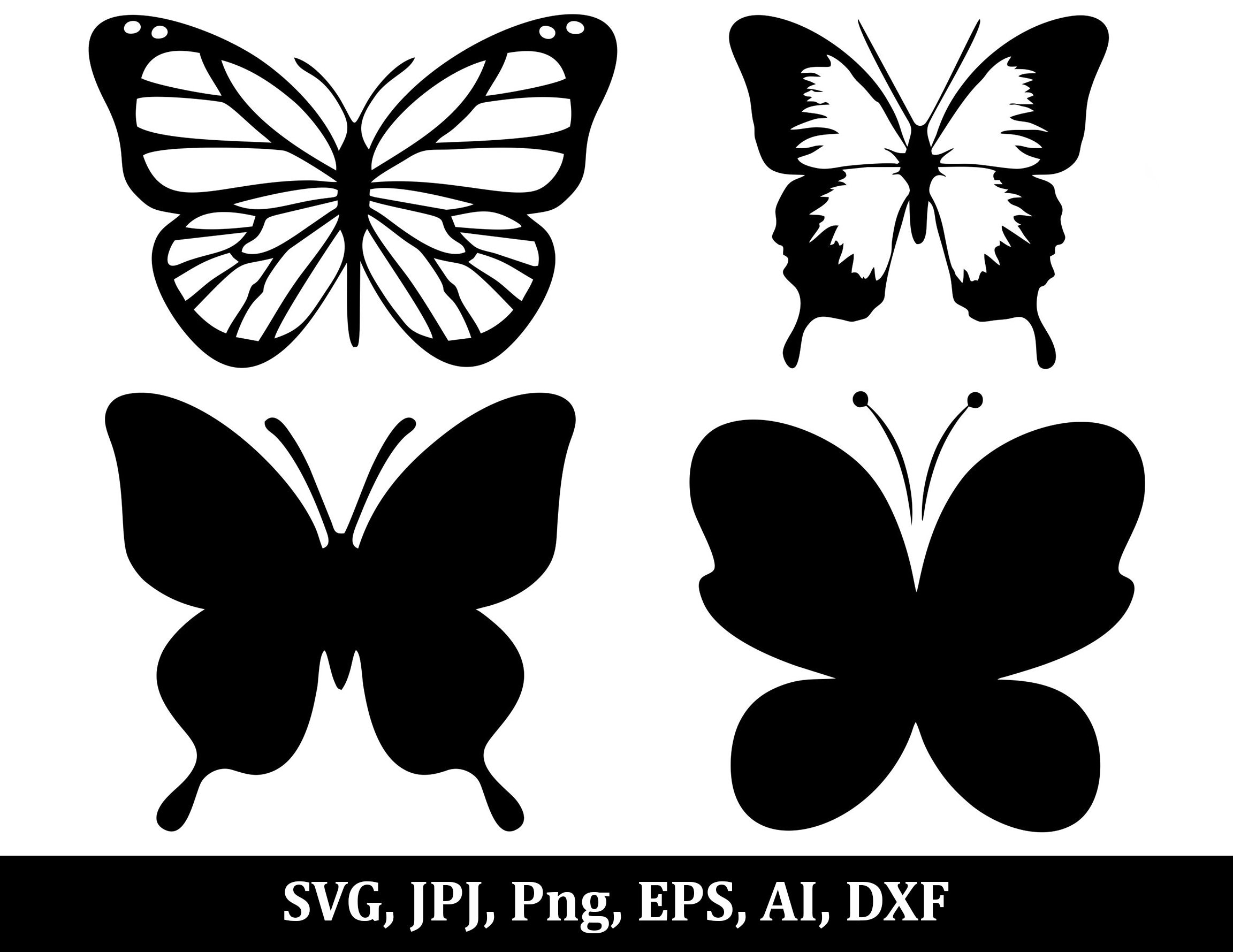 Butterfly Svg Cut File Cricut Svg Files For Cricut Layered Etsy Australia