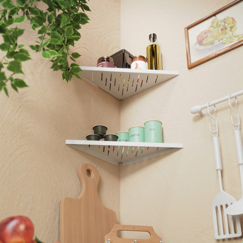 Kitchen Corner Shelf Corner Shelf Floating Corner Shelf Stainless Steel