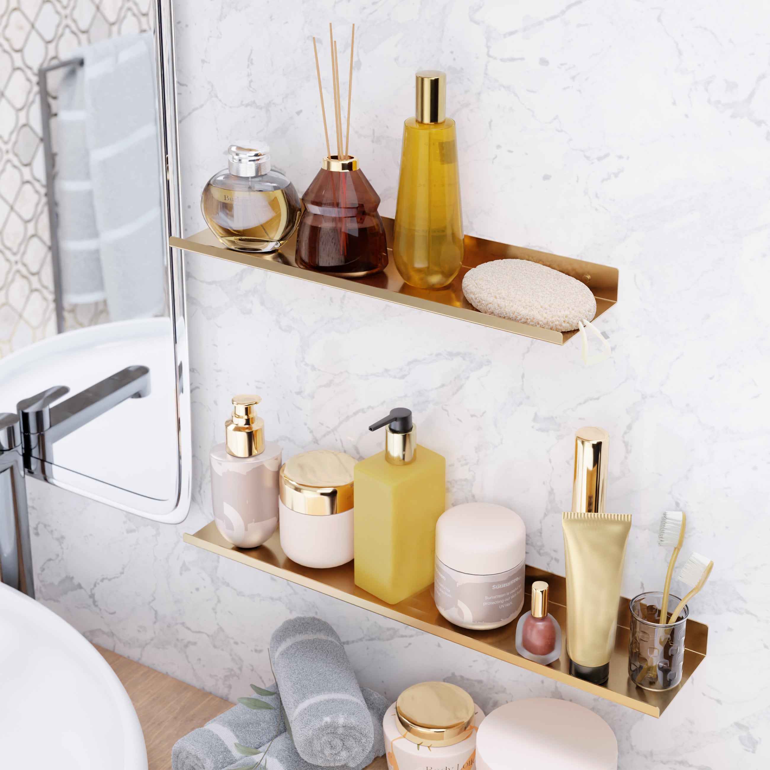 Set 2 3 4 Kitchen Shelves Bathroom Shelves Floating Shelves - Etsy
