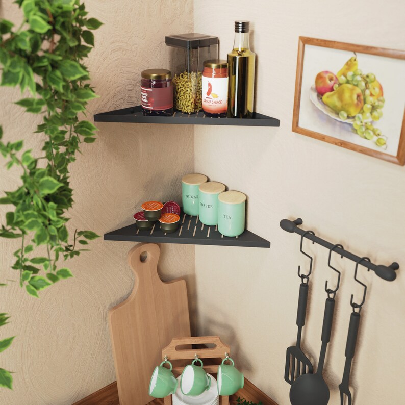 Kitchen Corner Shelf Corner Shelf Floating Corner Shelf Stainless Steel