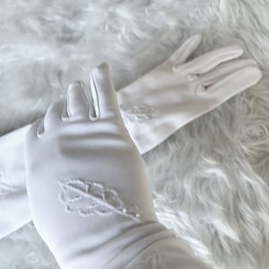 White Wedding Gloves,Gloves Long Womens, Vintage White Gloves, Formal Gloves, Opera Gloves