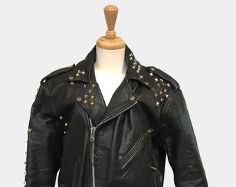 Cyberpunk Clothing, Motorcycle Jacket, Cyber Punk Leather Jacket, Biker Jacket, Vintage Clothing