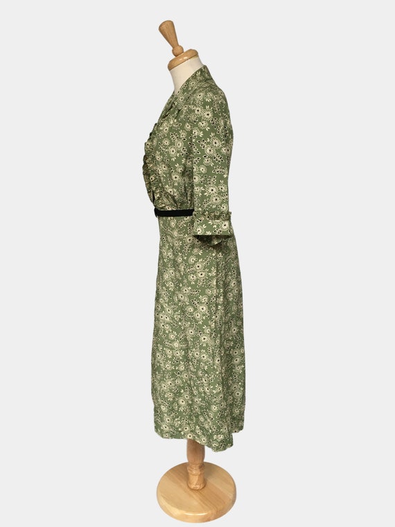 Vintage Dress, Summer Dress, 1940s Day Dress, Gar… - image 3