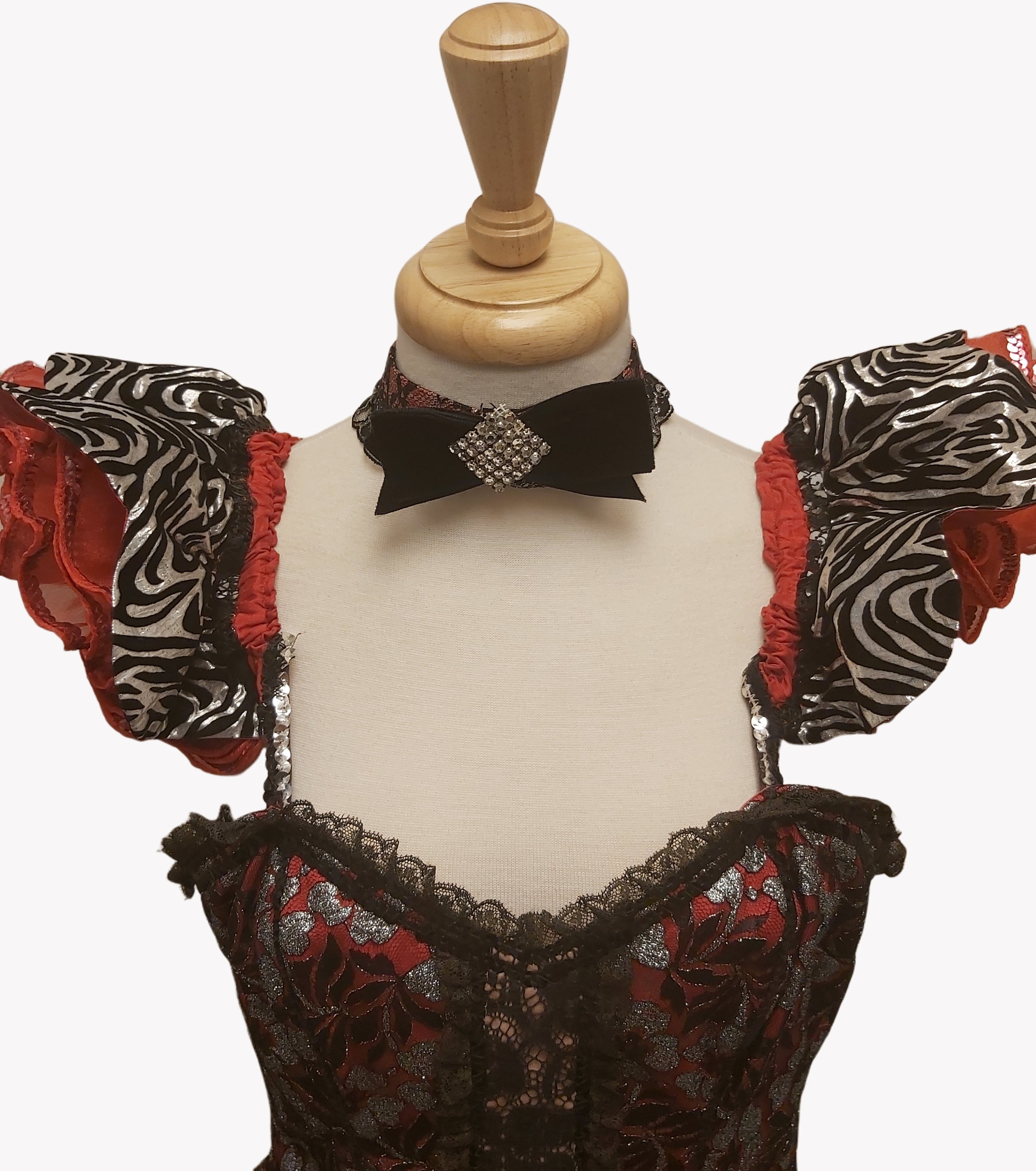 Vintage Saloon Girl Costume Corset Dress - Etsy UK