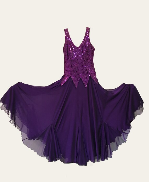 Ballroom Dancing, Fantasy Dress, Chiffon Dress, T… - image 4