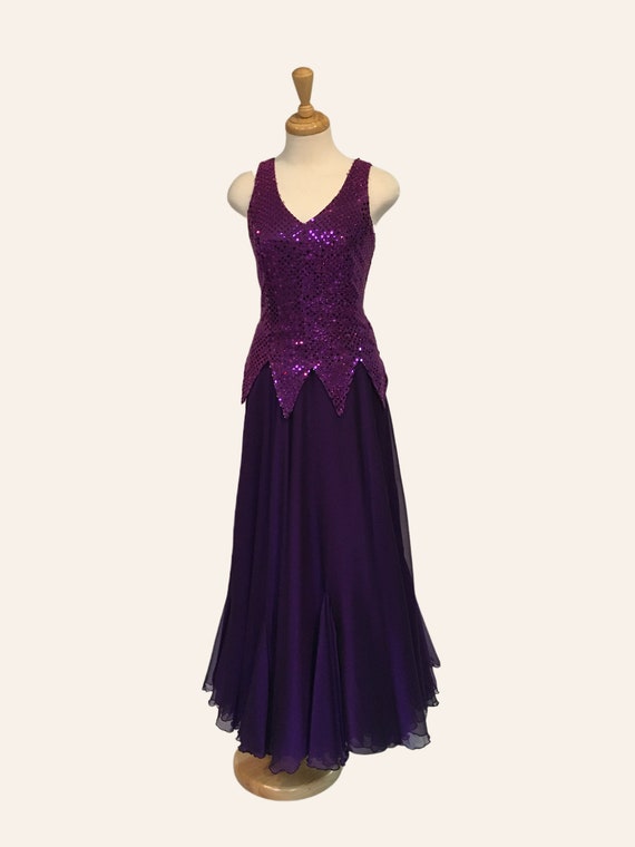 Ballroom Dancing, Fantasy Dress, Chiffon Dress, T… - image 1