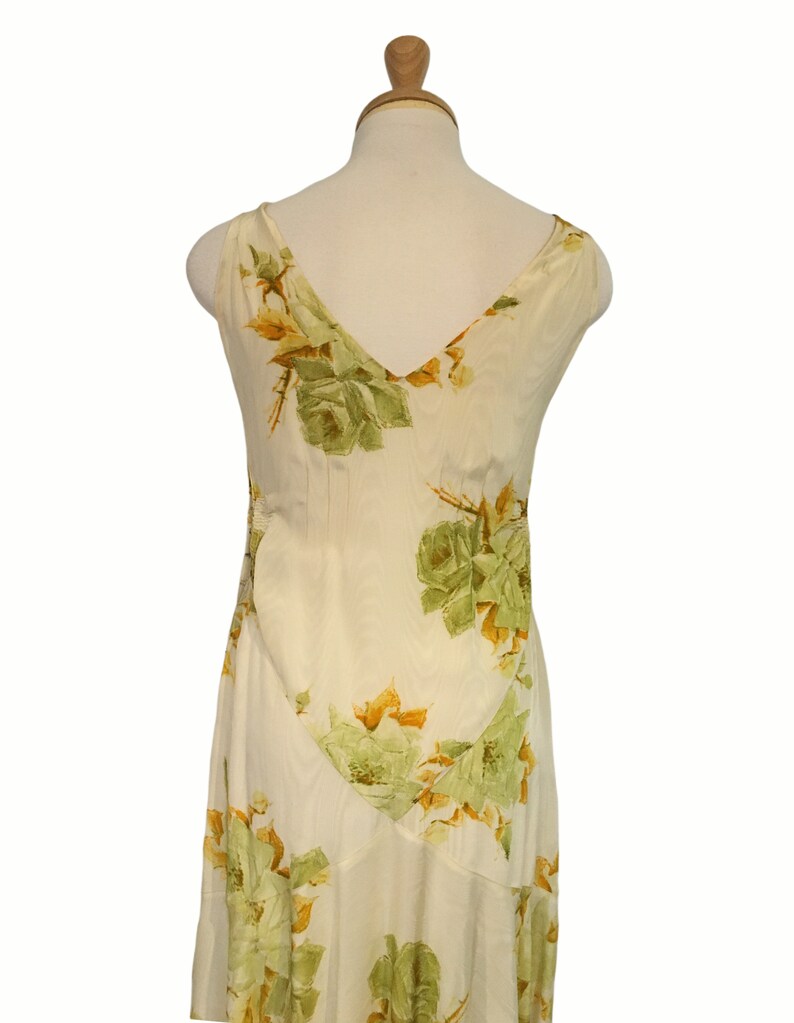 Floral Maxi Dress, Party Dress, Garden Party Dress, 1930s Dress, Wedding Guest Dress, Summer Dress image 4