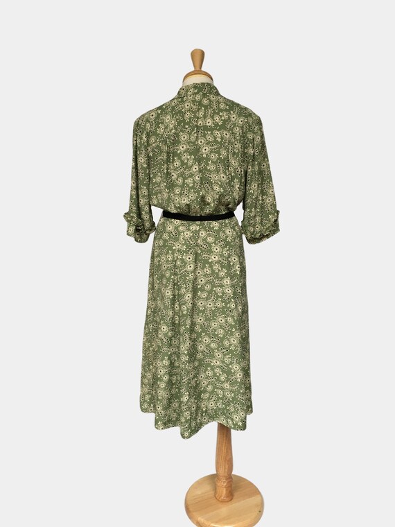 Vintage Dress, Summer Dress, 1940s Day Dress, Gar… - image 2