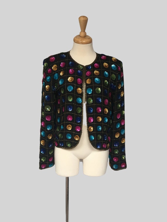 80s Clothing, Opera Coat, Bolero Jacket, Vintage