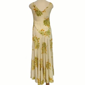 Floral Maxi Dress, Party Dress, Garden Party Dress, 1930s Dress, Wedding Guest Dress, Summer Dress image 3