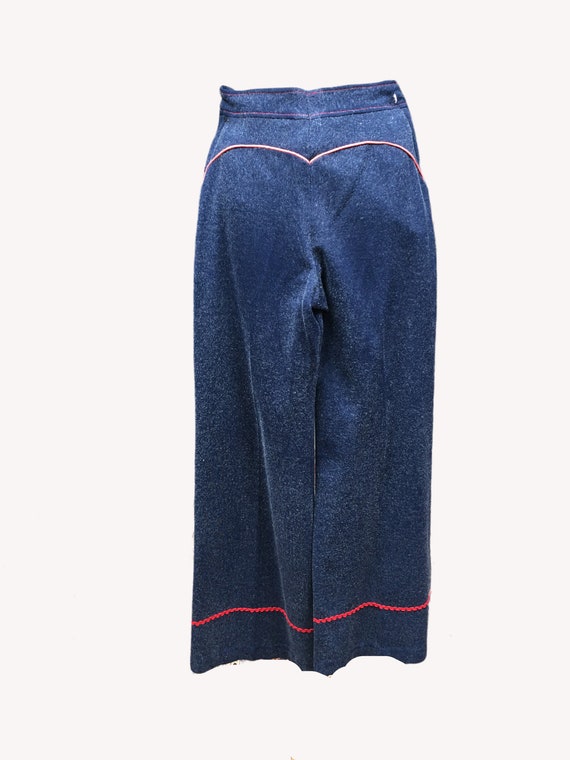 Vintage Pantsuit, Retro Clothing, Polyester Suit,… - image 3