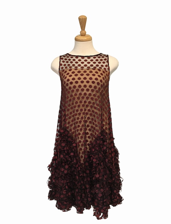 Wedding Guest Dress, 60s Dress, Tulle Dress, 60s M