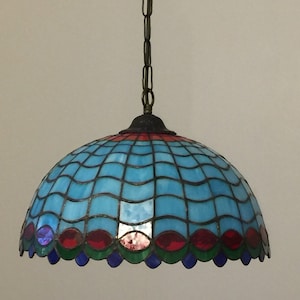 Stained Glass Lamp, Ceiling Lamp, Ceiling Lighting, Chandelier Lamp, Pendant Light, Pendant Lamp, Hanging Lamp