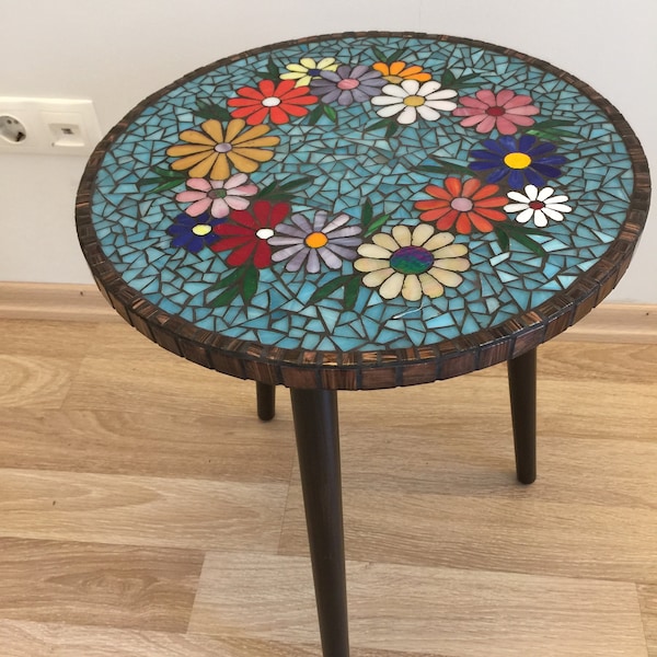 Mosaic Coffee Table Etsy