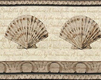 Seashell Wallpaper Border - Etsy