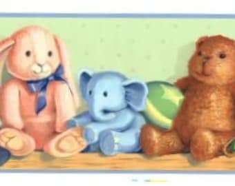 Toys on a Shelf Wallpaper Border CK83212b
