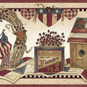 Let Freedom Ring Wallpaper Border FFR12622b KBE12622b