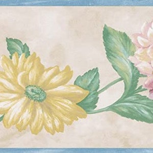 Floral Trail Wallpaper Border 418b130