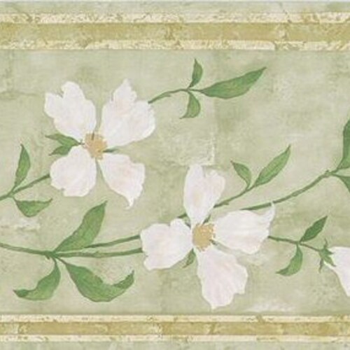 Floral Wallpaper Border Etsy
