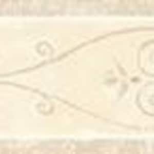 Architectural Scroll Wallpaper Border Cream FP011185b